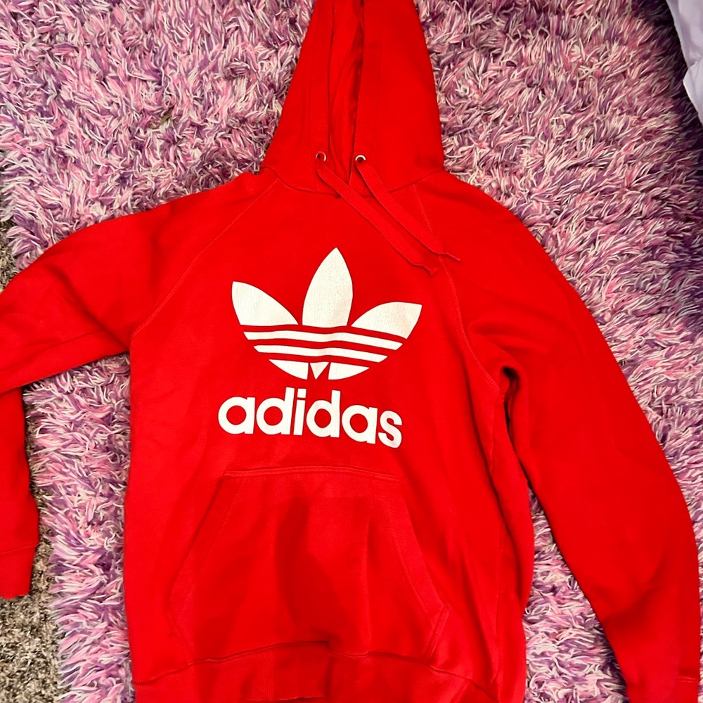 Adidas Vibrant Red Pullover